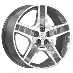 КиК КР008 8.5x20 PCD5x114.3 ET47 DIA 67.1  Diamond gloss graphite